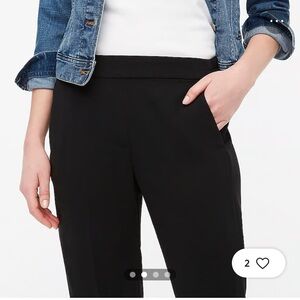 J. Crew Black Jamie Pants